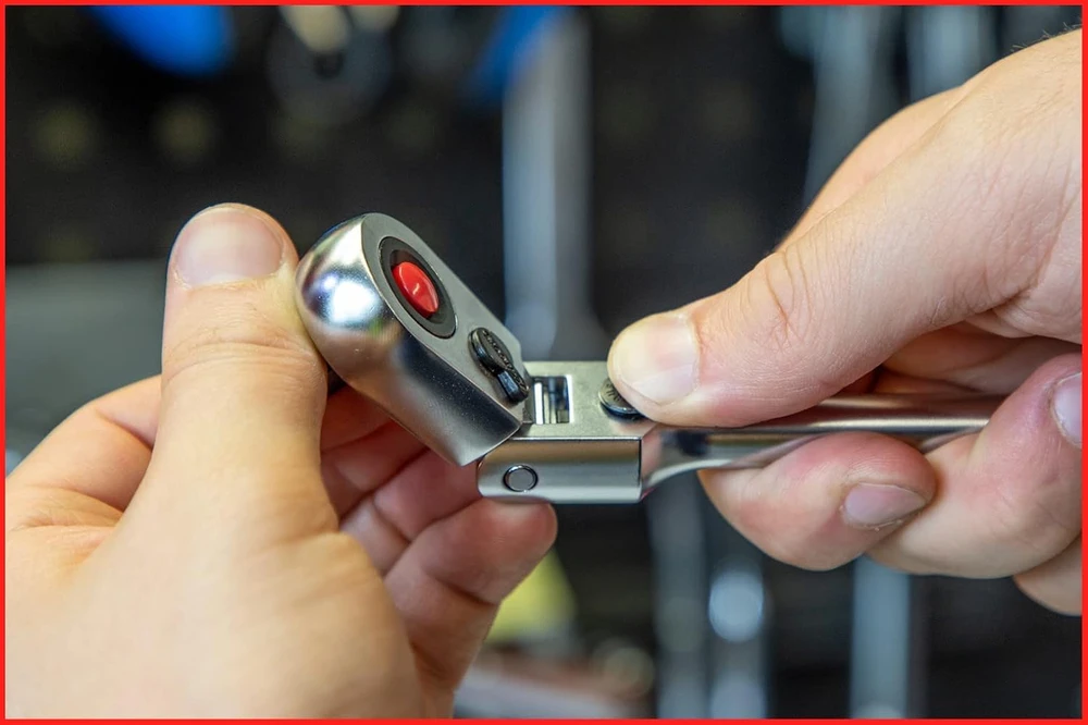 KS Tools teleskopinis perjungiamas terkšlinis raktas 3/8", 72 dantukai, 914.3820