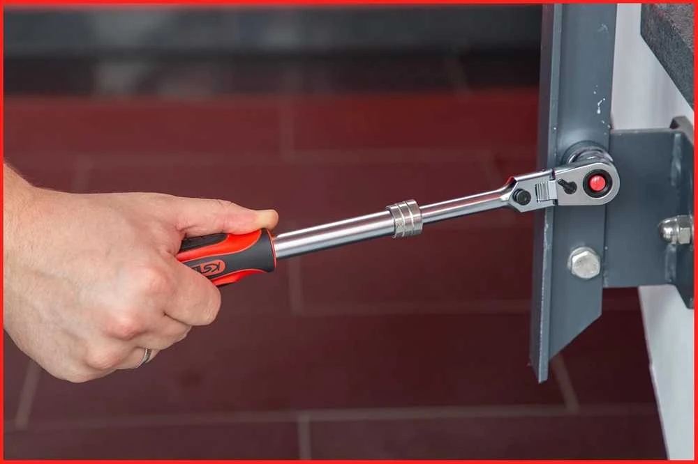 KS Tools teleskopinis perjungiamas terkšlinis raktas 3/8", 72 dantukai, 914.3820