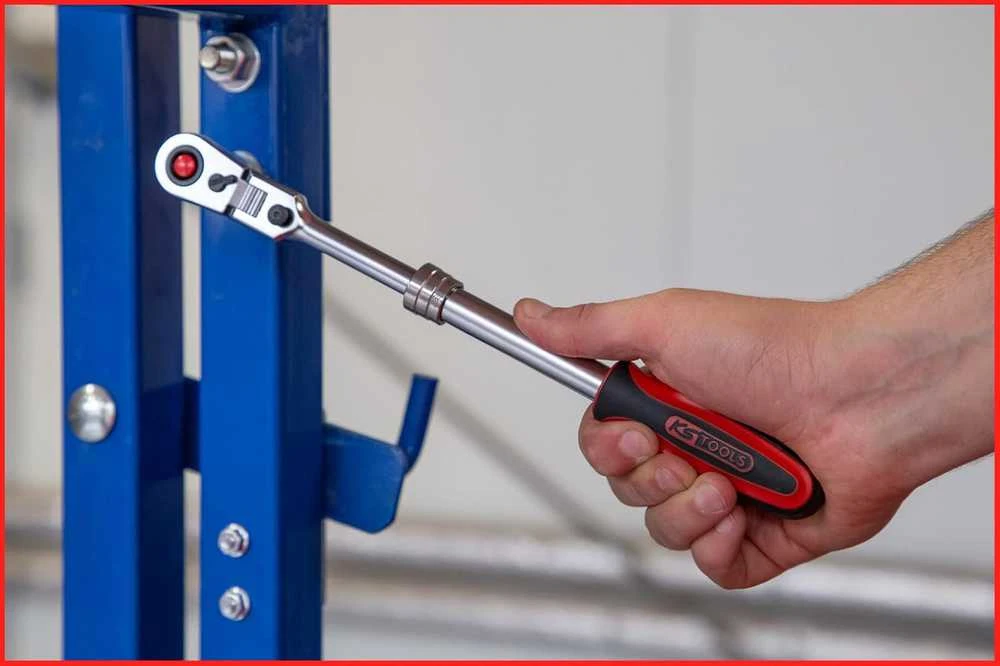 KS Tools teleskopinis perjungiamas terkšlinis raktas 3/8", 72 dantukai, 914.3820
