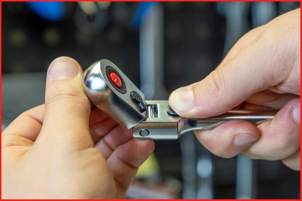 KS Tools teleskopinis perjungiamas terkšlinis raktas 3/8", 72 dantukai, 914.3820