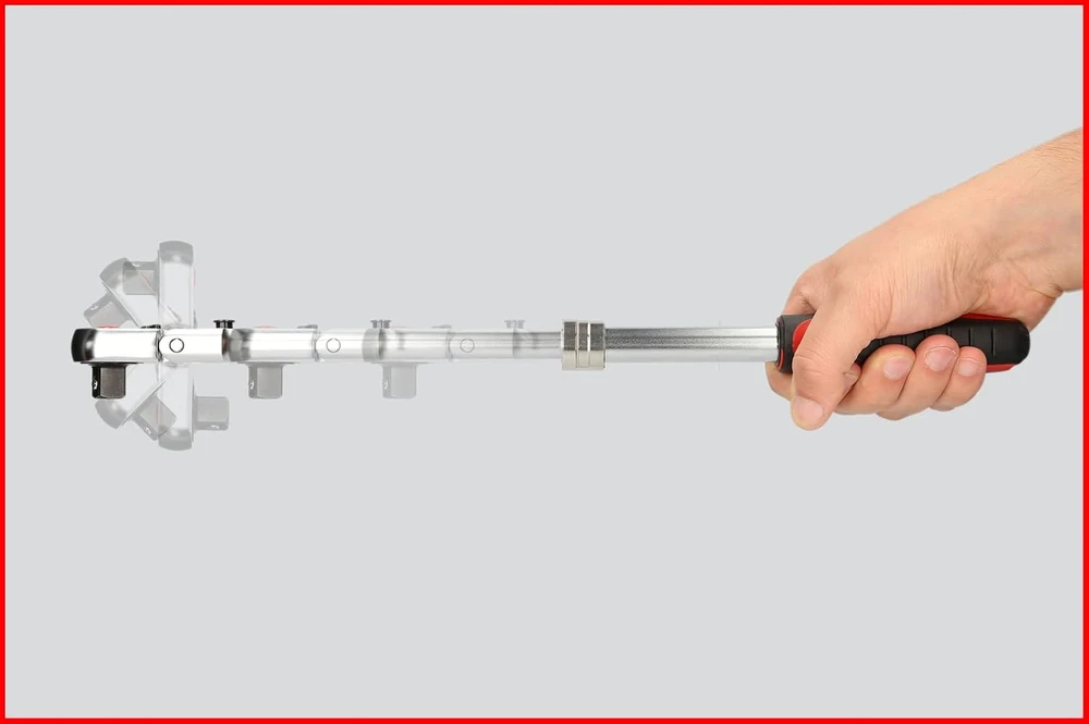 KS Tools teleskopinis perjungiamas terkšlinis raktas 3/8", 72 dantukai, 914.3820