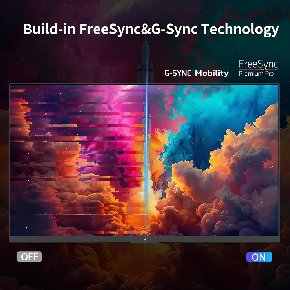 KTC 24 colių QHD IPS monitorius 2560 × 1440, 100 Hz, FreeSync, G-Sync H24T27