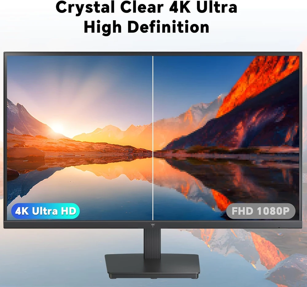 KTC 27 col. 4K UHD IPS monitorius 60 Hz su HDR400 ir DisplayPort H27P27