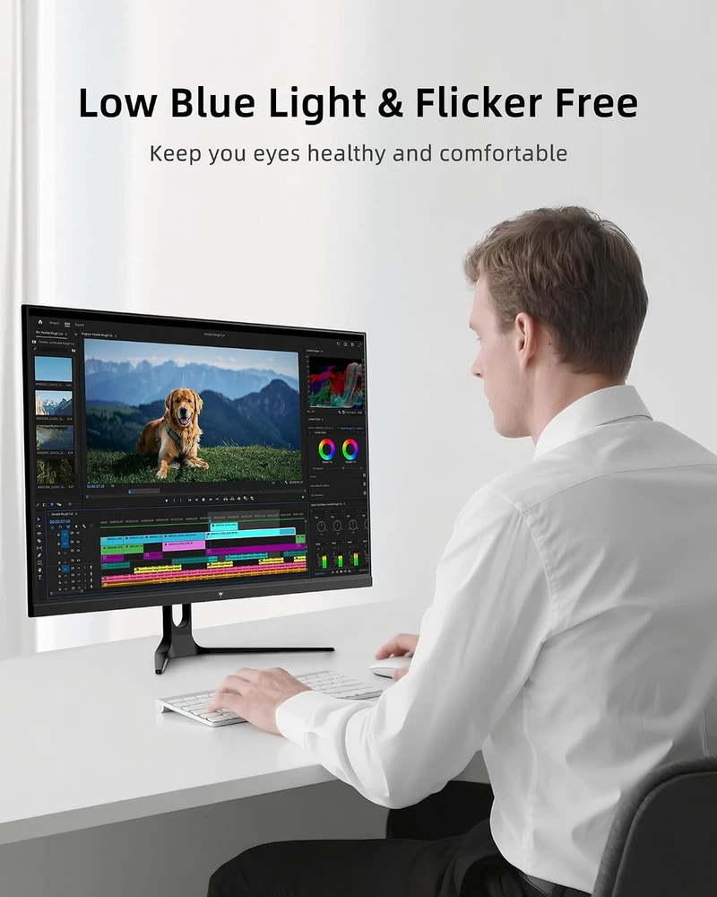 KTC 32 colių QHD IPS monitorius 2560 × 1440, 120 Hz, HDR10, H32D6