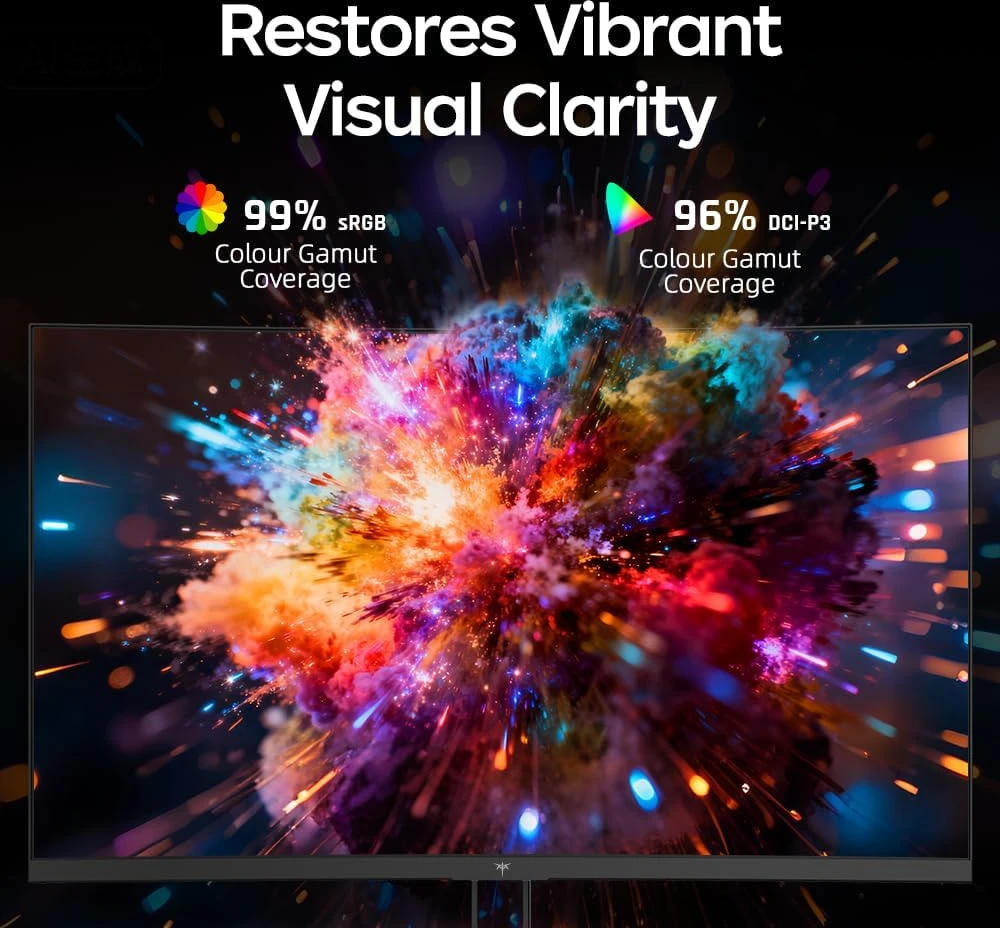 KTC lenktas žaidimų monitorius 32 colių FHD 240 Hz VA 1 ms H32C5