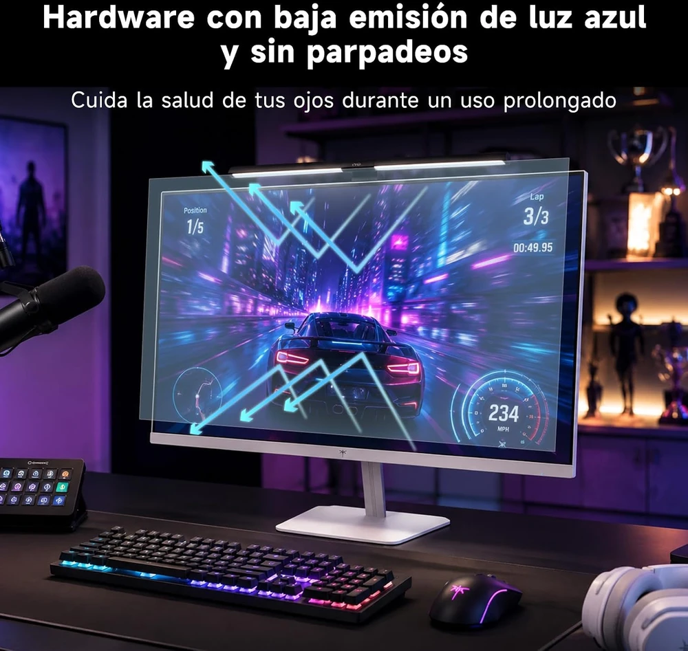 KTC žaidimų monitorius 24 colių FHD 240 Hz Fast IPS 1 ms HDR400 H24F7