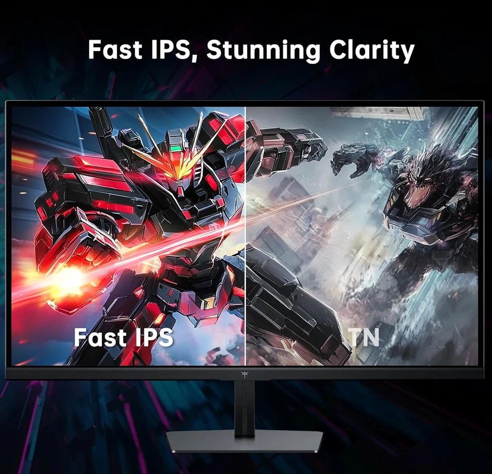 KTC žaidimų monitorius, 24,5 col. Fast IPS FHD, 360 Hz, iki 400 Hz, H25X7