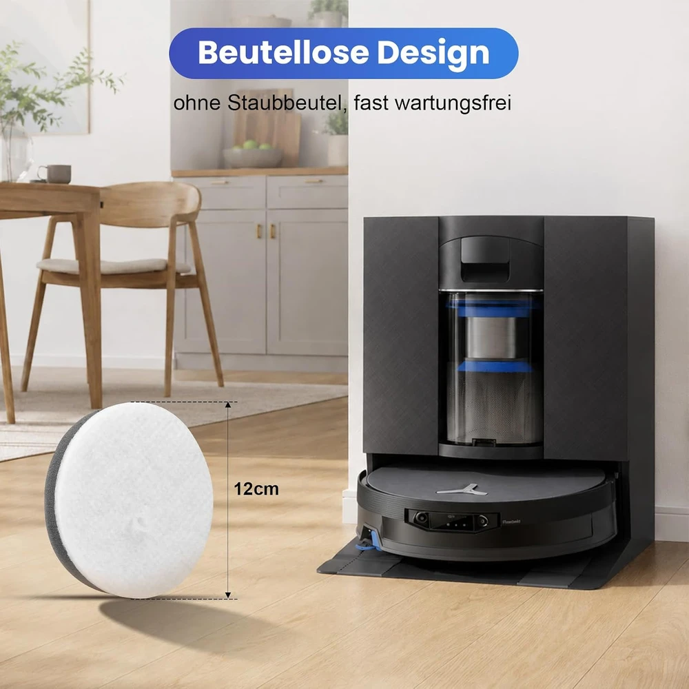 KTNAid 21 dalių robotų dulkių siurblių priedų rinkinys Ecovacs X12 OMNICYCLONE