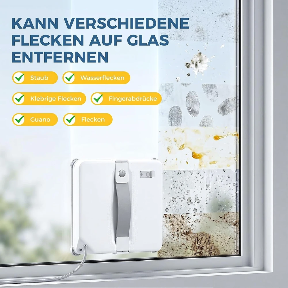 KTNAid mikropluošto valymo šluostės ECOVACS WINBOT Mini 2 langų robotui, 12 vnt., MINI 2
