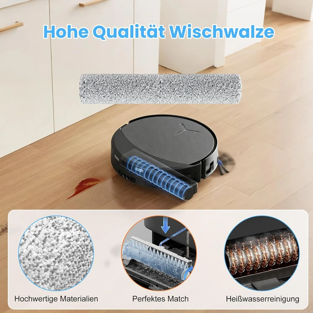 KTNAid robotų dulkių siurblių priedų rinkinys Ecovacs Deebot T90 Omni, T90 PRO Omni ir X12 PRO Omni, 22 vnt.