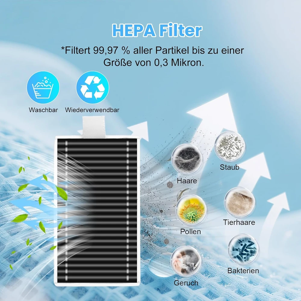 KTNAid robotų dulkių siurblių priedų rinkinys Ecovacs Deebot T90 Omni, T90 PRO Omni ir X12 PRO Omni, 22 vnt.