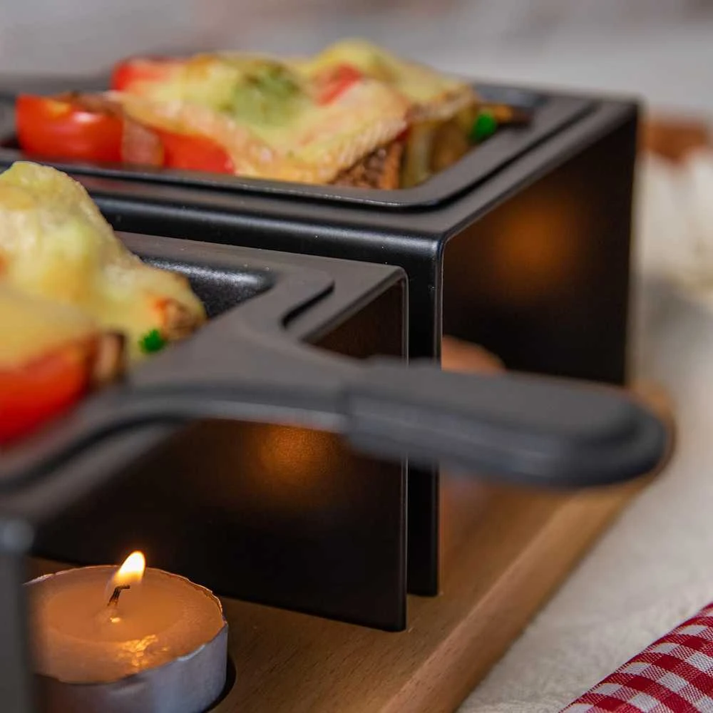 Küchenprofi raclette grilis 2 asmenims, metalinis, 529 W, be elektros, 3035007002