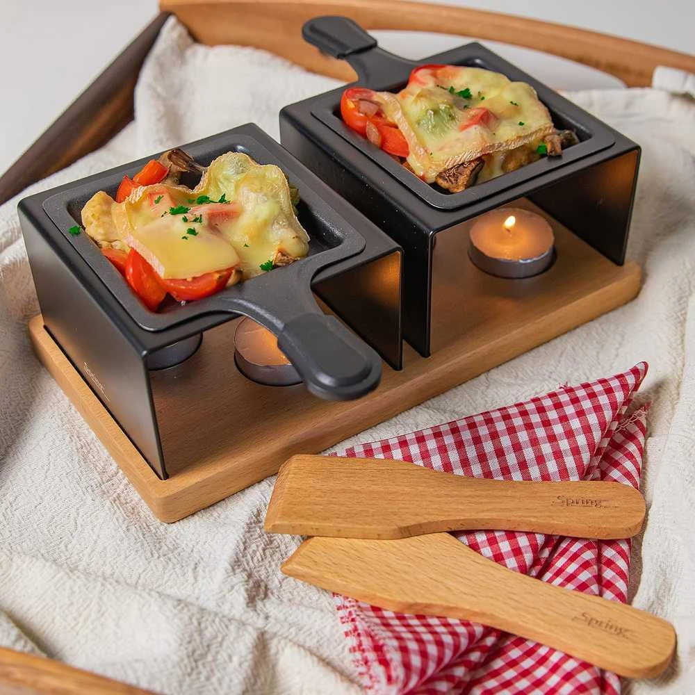 Küchenprofi raclette grilis 2 asmenims, metalinis, 529 W, be elektros, 3035007002