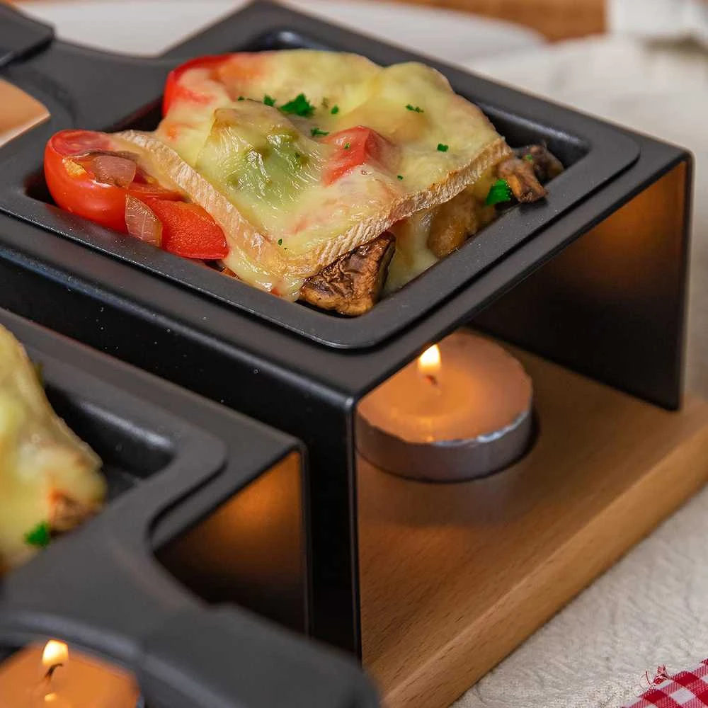 Küchenprofi raclette grilis 2 asmenims, metalinis, 529 W, be elektros, 3035007002