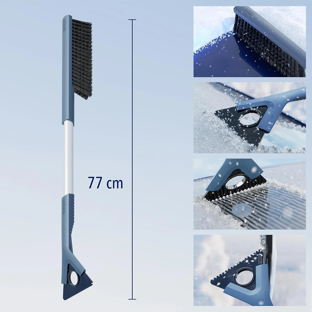 Kungs ledo grandiklis su sniego šepečiu, 77 cm, 3 funkcijų, 45695