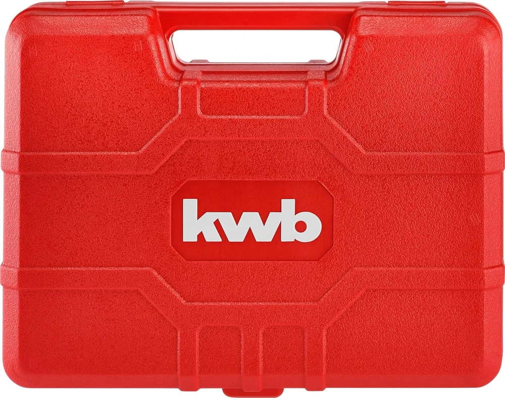 KWB įrankių rinkinys 35 dalių su lagaminėliu, ergonomiškos rankenos, įvairiems darbams