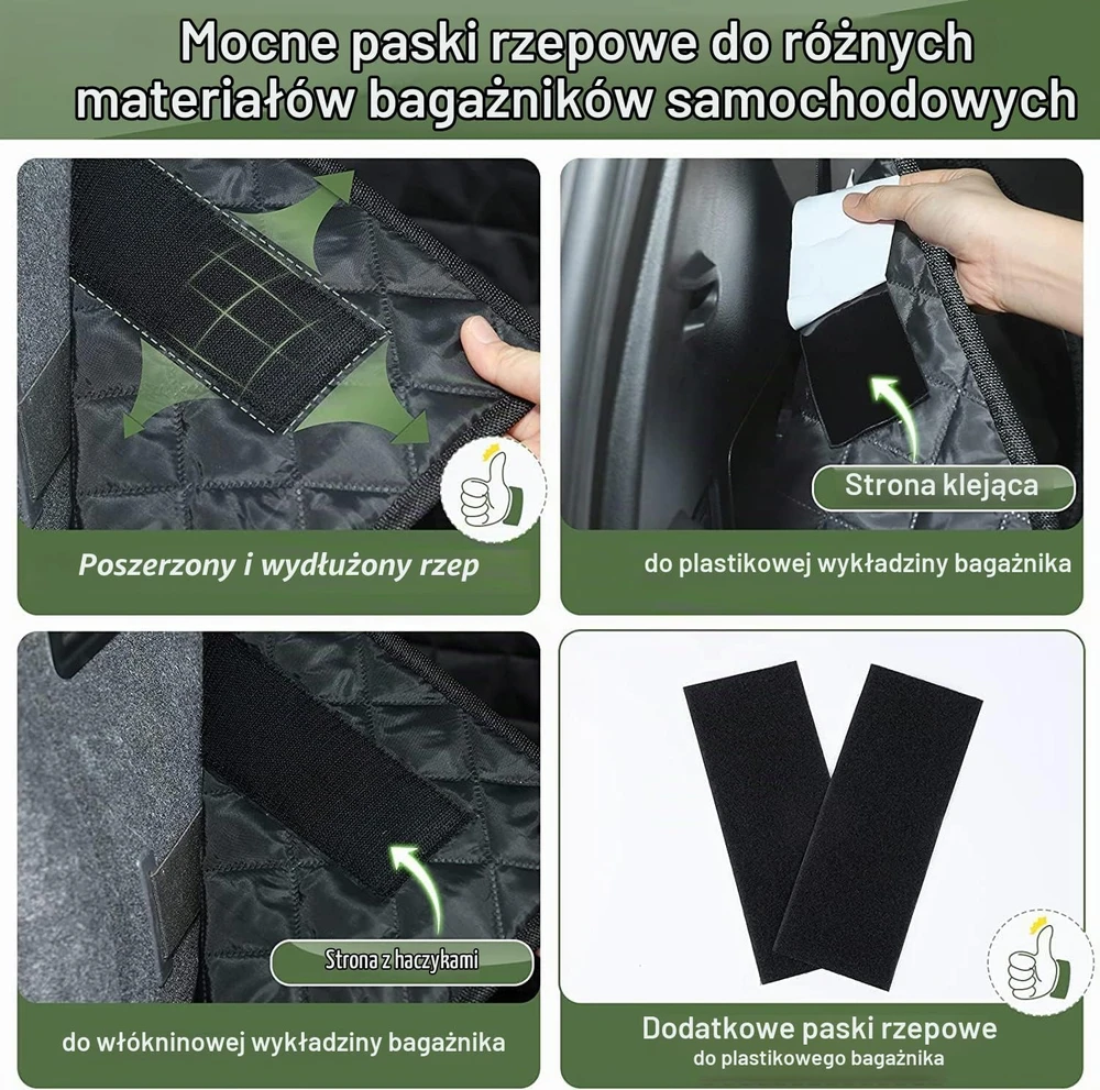KYG universalus automobilio bagažinės kilimėlis šunims, atsparus vandeniui, 004820