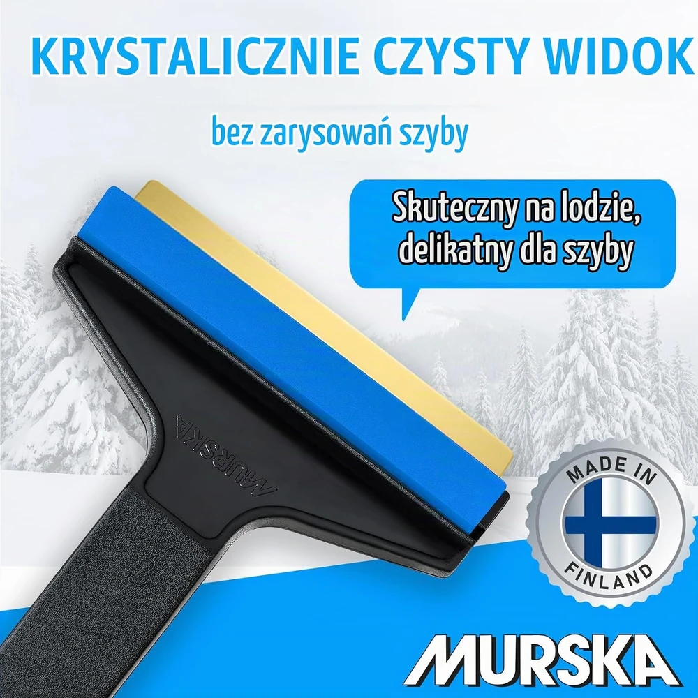 L & P Car Design automobilio stiklų grandiklis su žalvarine geležte, 21 cm, 2 vnt., A053-2