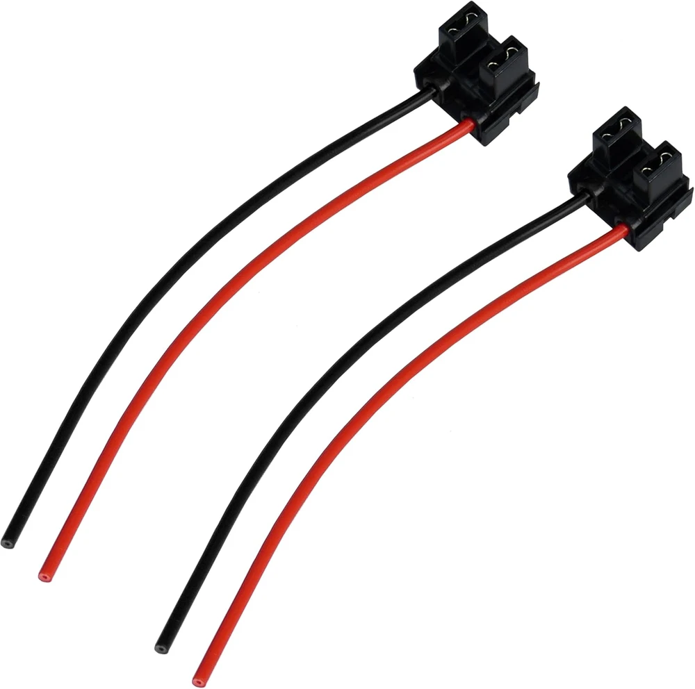 L & P Car Design H7 PX26d lemputės lizdas su 10–12 cm laidu, 6–24 V, 2 vnt., B557-2-2