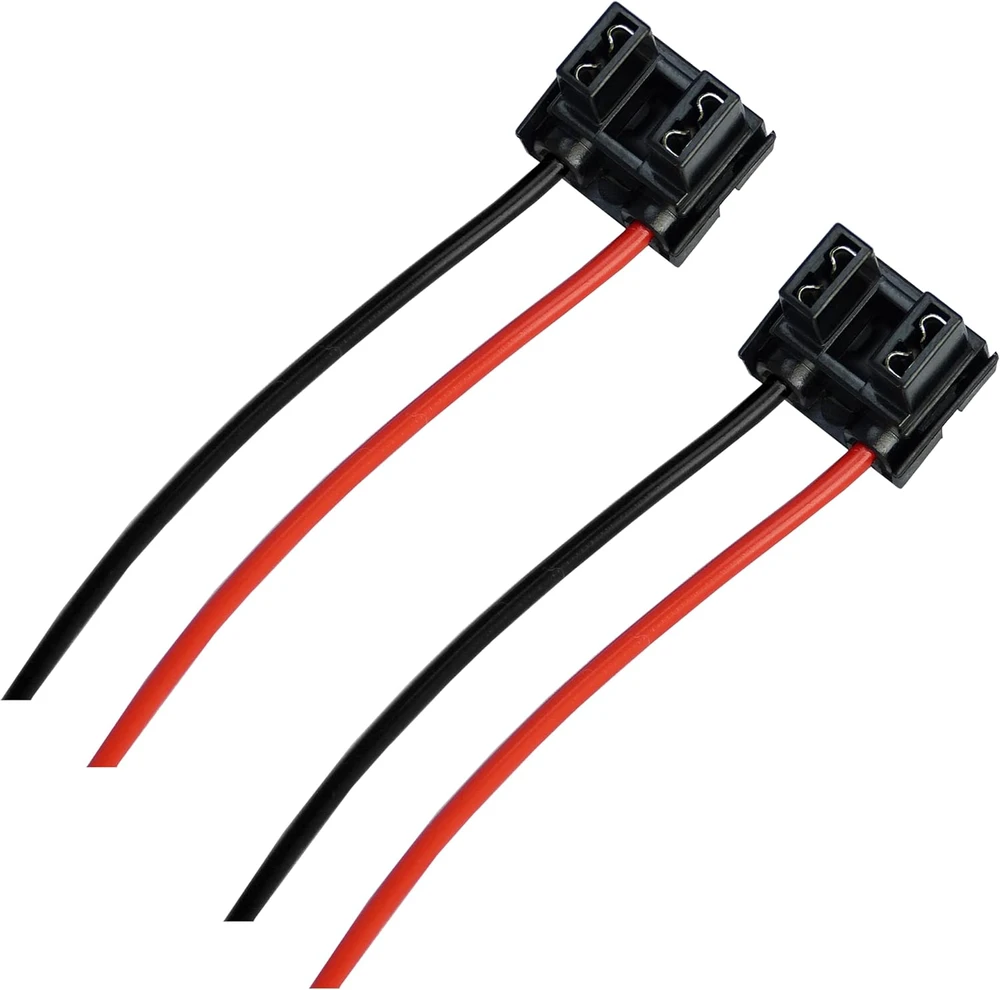 L & P Car Design H7 PX26d lemputės lizdas su 10–12 cm laidu, 6–24 V, 2 vnt., B557-2-2