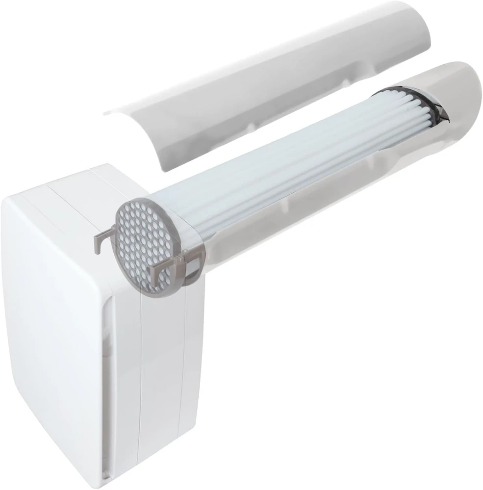 La Ventilazione rekuperatorius V-eco100pl su higrostatu ir laikmačiu, 46 cm, 3 W