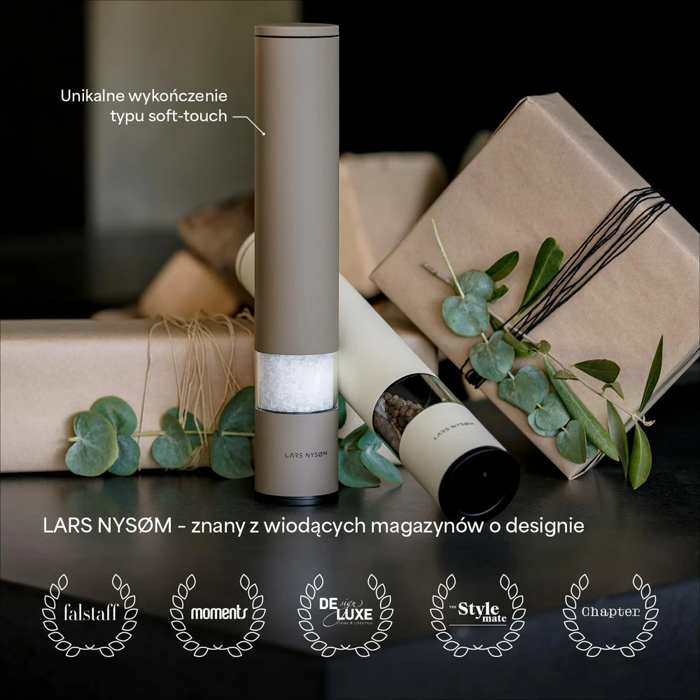 LARS NYSØM rankinis keraminis prieskonių malūnėlis 28,8 cm Lagom LAG-6-STOBLU