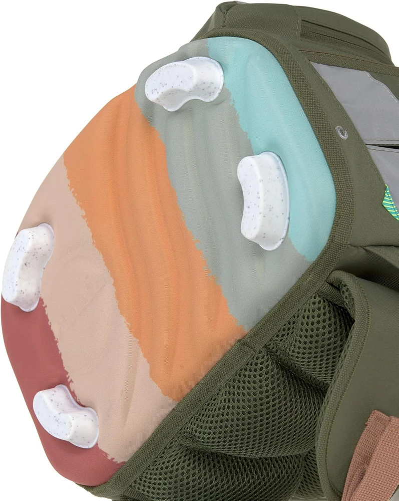 LÄSSIG mokyklinės kuprinės rinkinys Boxy Unique, 21 l, 7 dalių, 1205015582