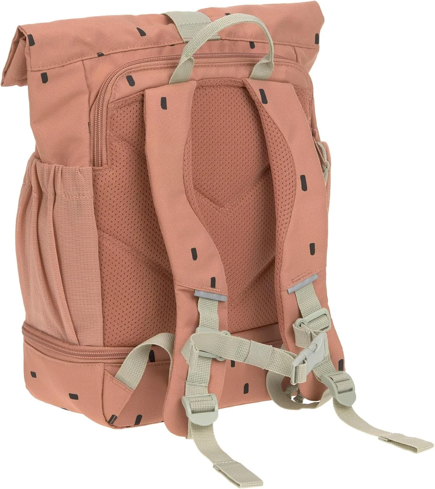 LÄSSIG vaikiška kuprinė į darželį Mini Rolltop 9–11 l Happy Prints Karamelė 1203037354