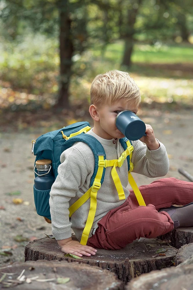 Lässig vaikiška turistinė kuprinė, vandeniui atspari, 9 l, Adventure Mėlyna, L, nuo 3 metų