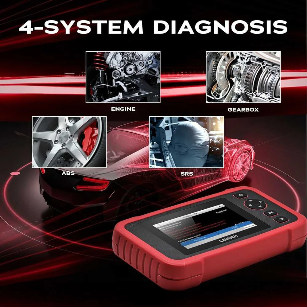 LAUNCH 129 EVO+ OBD2 automobilių diagnostikos skaitytuvas