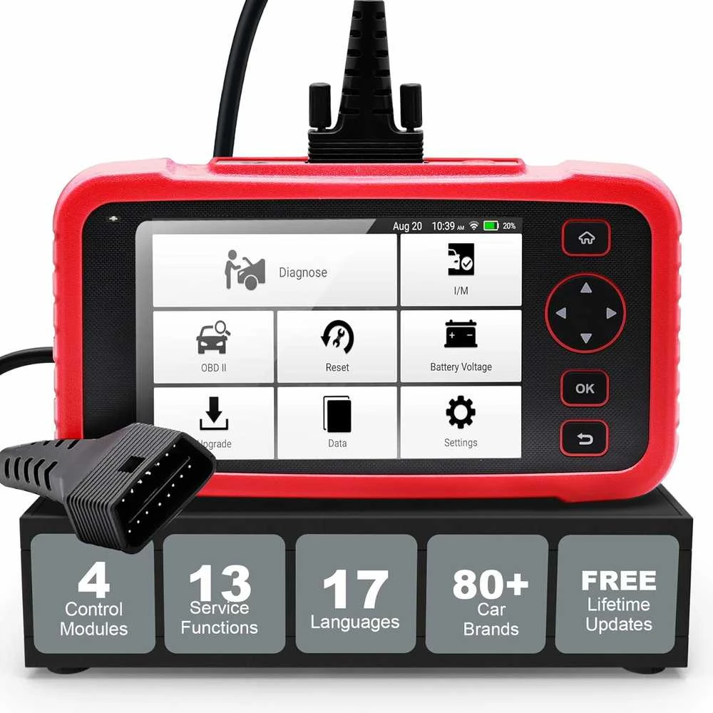 LAUNCH 129 EVO+ OBD2 automobilių diagnostikos skaitytuvas