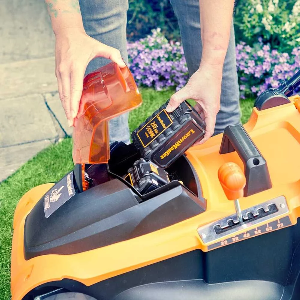 Lawnmaster akumuliatorinė vejapjovė, 41 cm pjovimo plotis, 48 V, bešepetėlinis variklis, CLMF4841E-03