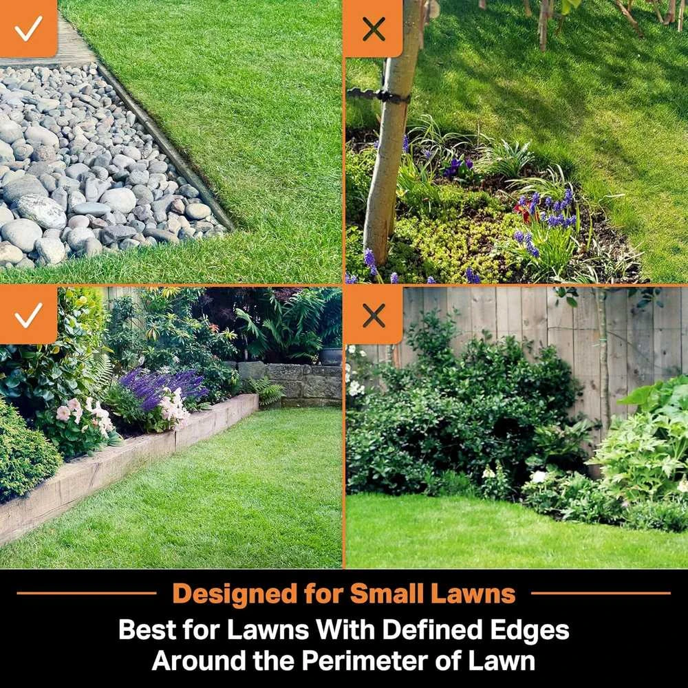Lawnmaster robotas vejapjovė 24 V, akumuliatorinė, 10 colių pjovimo pločio, VBRM16 Combo Kit