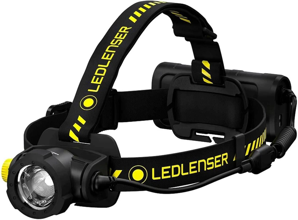 LED Lenser Darbinis Žibintuvėlis - Ledlenser H15R 2500 Liumenų 250m Spindulys Įkraunamas