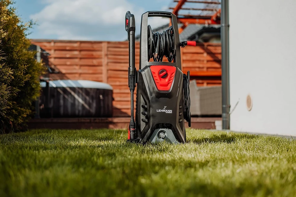 LEHMANN aukšto slėgio plovimo įrenginys 2200 W aliuminio pompa 240 bar 10 m žarna LGAPW-2216BPA