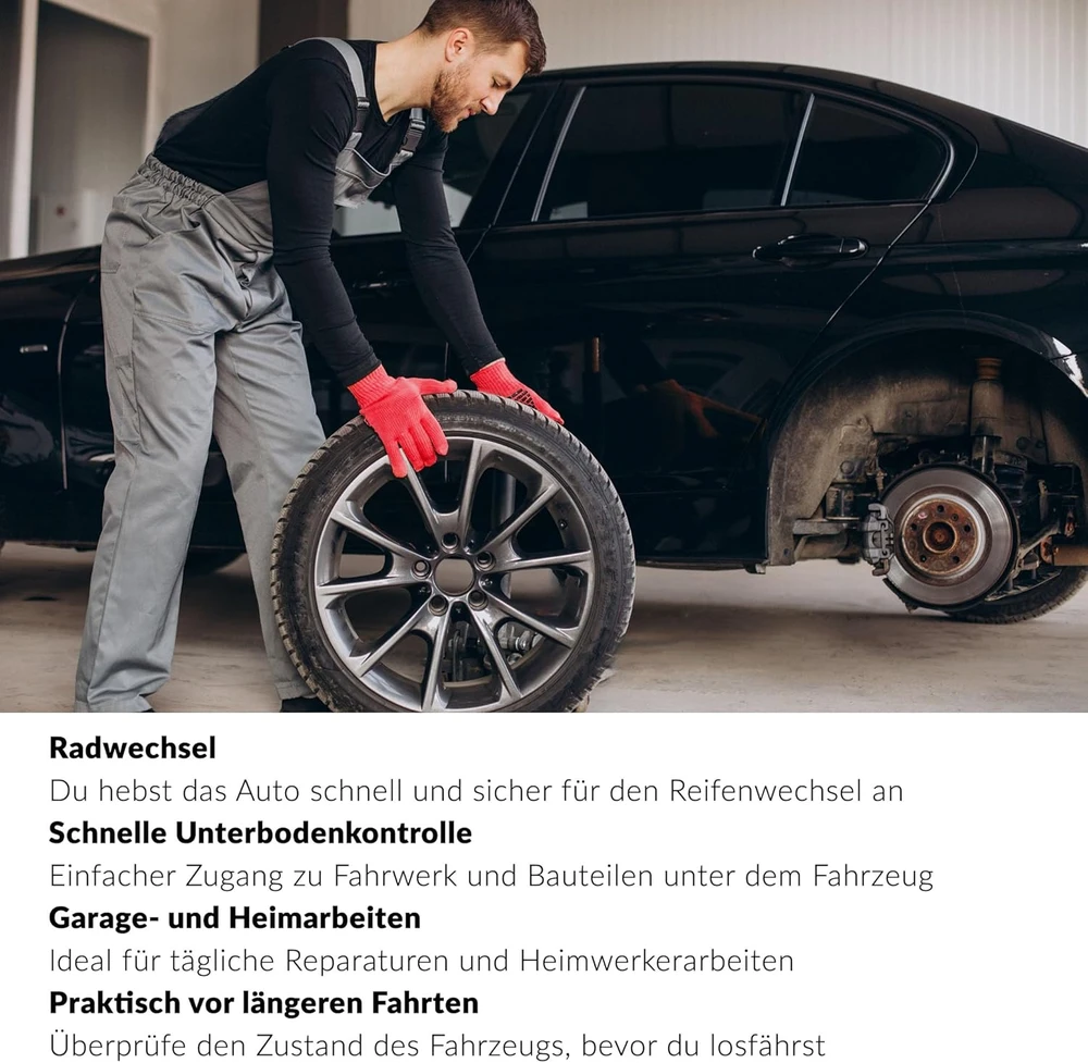 LEHMANN automobilinis hidraulinis domkratas 2,5T, kėlimo aukštis 85–360 mm, LAUHJ-2536A