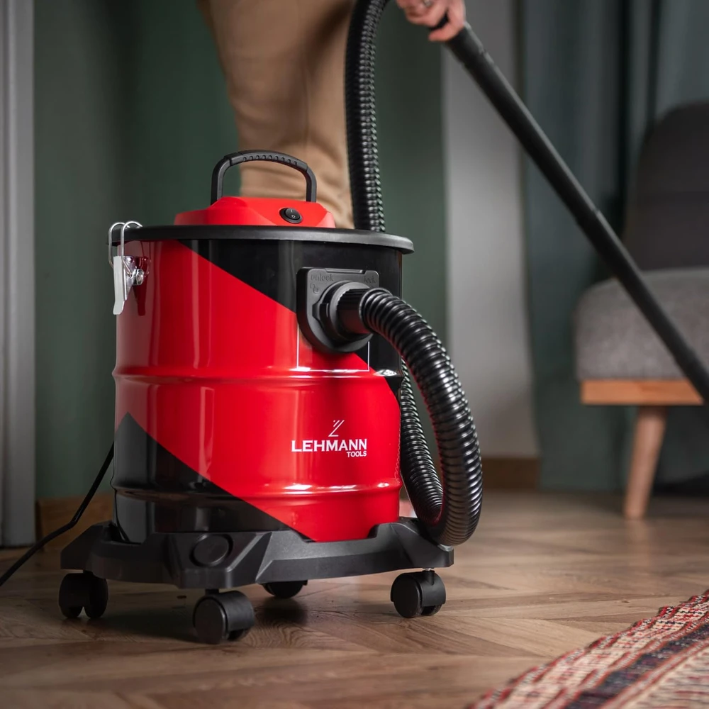 LEHMANN pramoninis dulkių siurblys Haddo Special 2000 W šlapiam ir sausam valymui, 20 l, LTOVI-1220B