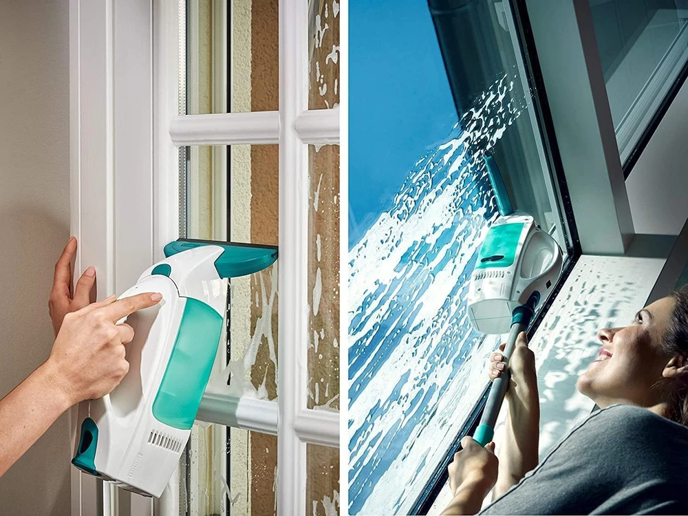 Leifheit 51016 electric window cleaner Mėlyna, Baltas