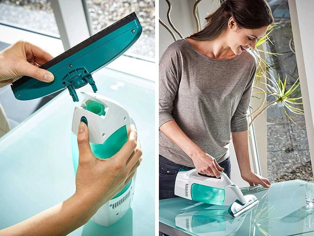 Leifheit 51016 electric window cleaner Mėlyna, Baltas