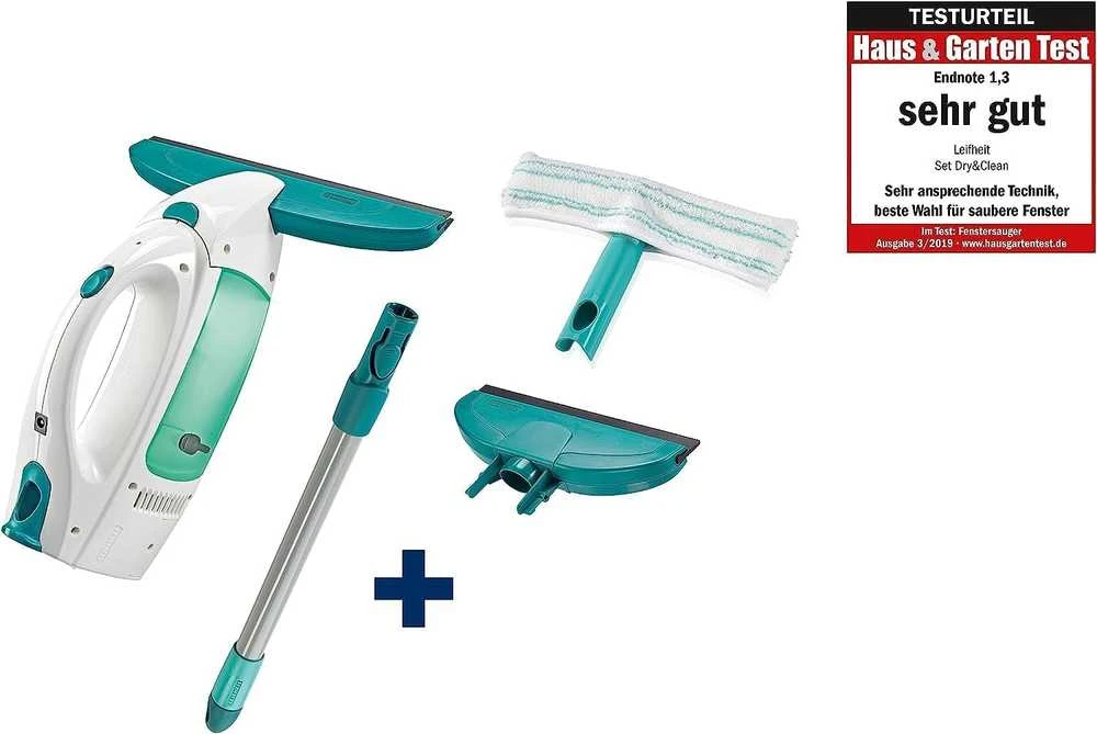 Leifheit 51016 electric window cleaner Mėlyna, Baltas