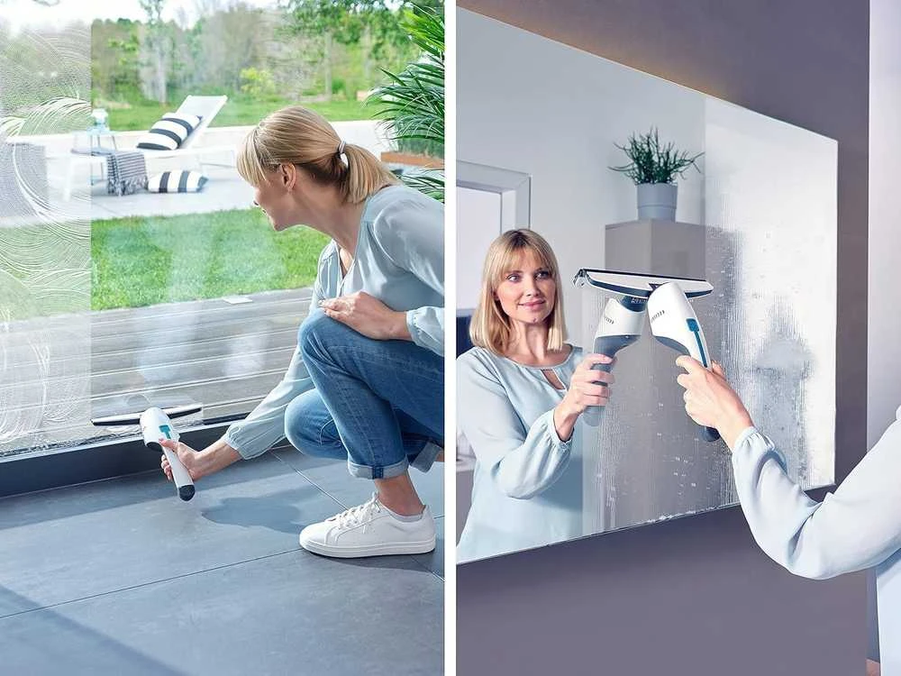 Leifheit 51030 elektrinis langų valytuvas Baltas