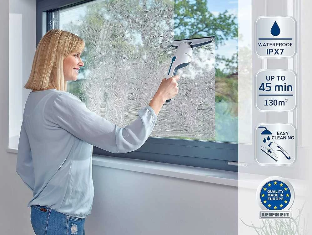 Leifheit 51030 elektrinis langų valytuvas Baltas