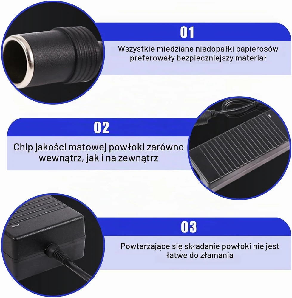 Leikurvo automobilinis maitinimo adapteris 230 V į 12 V, 180 W, 15 A, YSS500-power converter