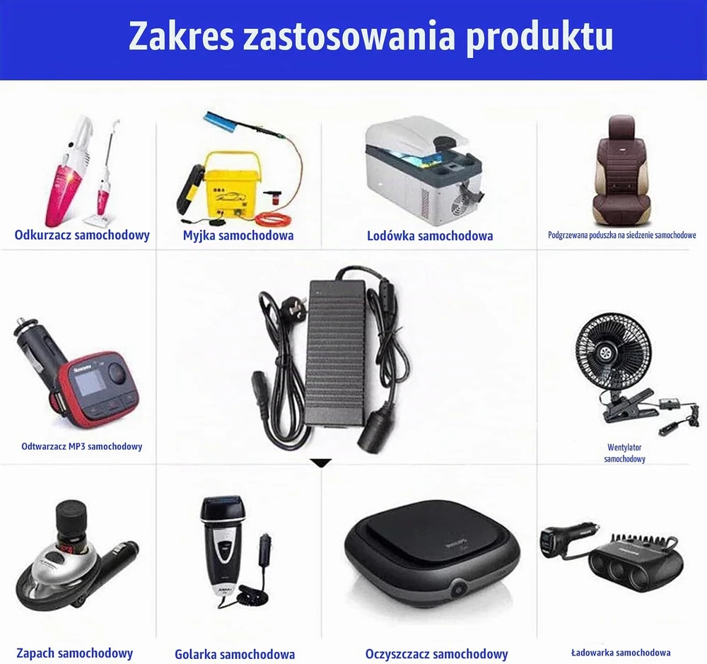 Leikurvo automobilinis maitinimo adapteris 230 V į 12 V, 180 W, 15 A, YSS500-power converter