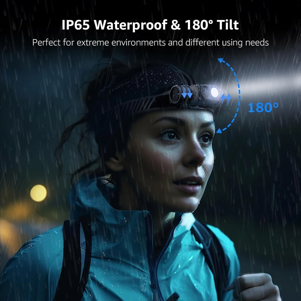 Lepro LED prožektorius ant kaktos, 1000 lm, 2200 mAh baterija, IP65, USB įkrovimas, PR320018