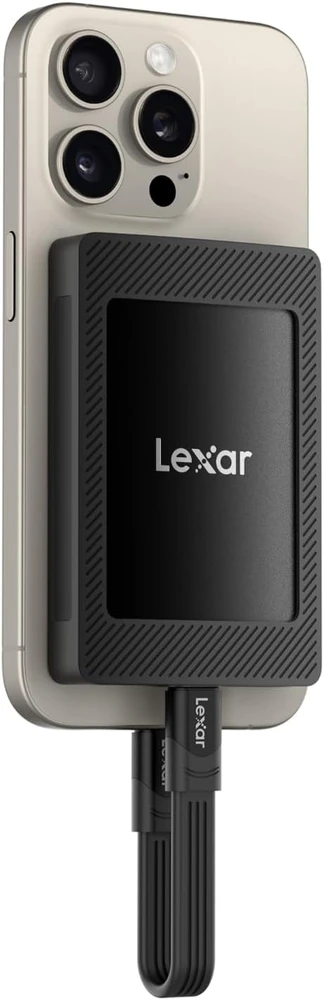 Kietasis diskas Lexar išorinis SSD diskas 1 TB USB 3.2 Gen 2x2 iki 2000 MB/s LSL500M001T-RNBNG