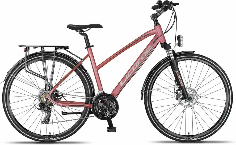 Licorne Bike hibridinis trekingo dviratis 28 colių, aliumininiai diskiniai stabdžiai, 21 pavara, M 01 LCR 228651 48 01