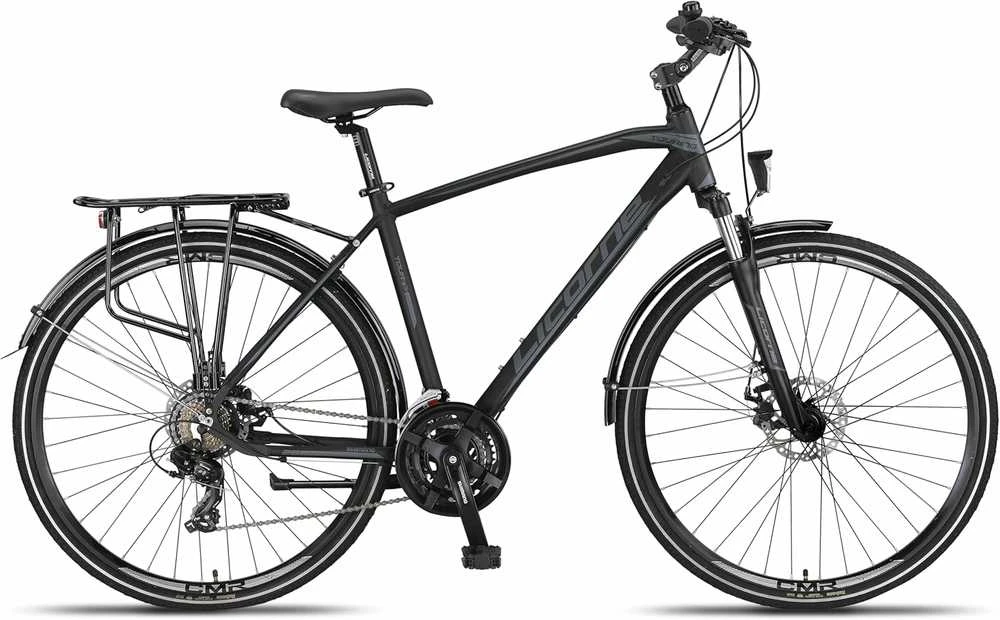 Licorne Bike trekingo dviratis, 28 colių ratai, aliuminio diskinių stabdžių sistema, 21 bėgis, M 01 LCR 228641 51 01