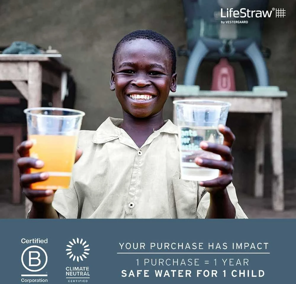 LifeStraw asmeninis nešiojamas vandens filtras, mechaninė filtracija, 4000 l talpa, LSPHF047