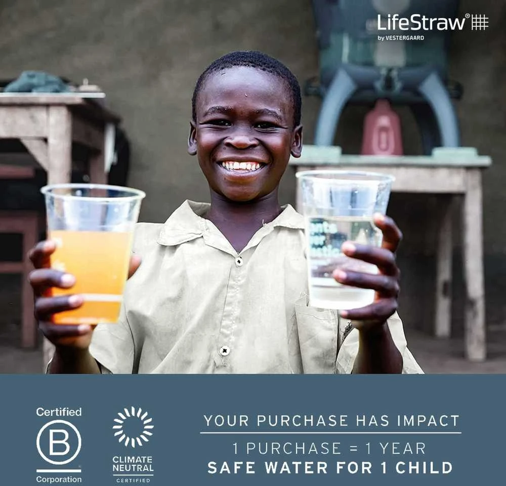LifeStraw vandens filtras kelionėms, nešiojamas, 4000 litrų talpa, Peak Personal LSPSPMB21